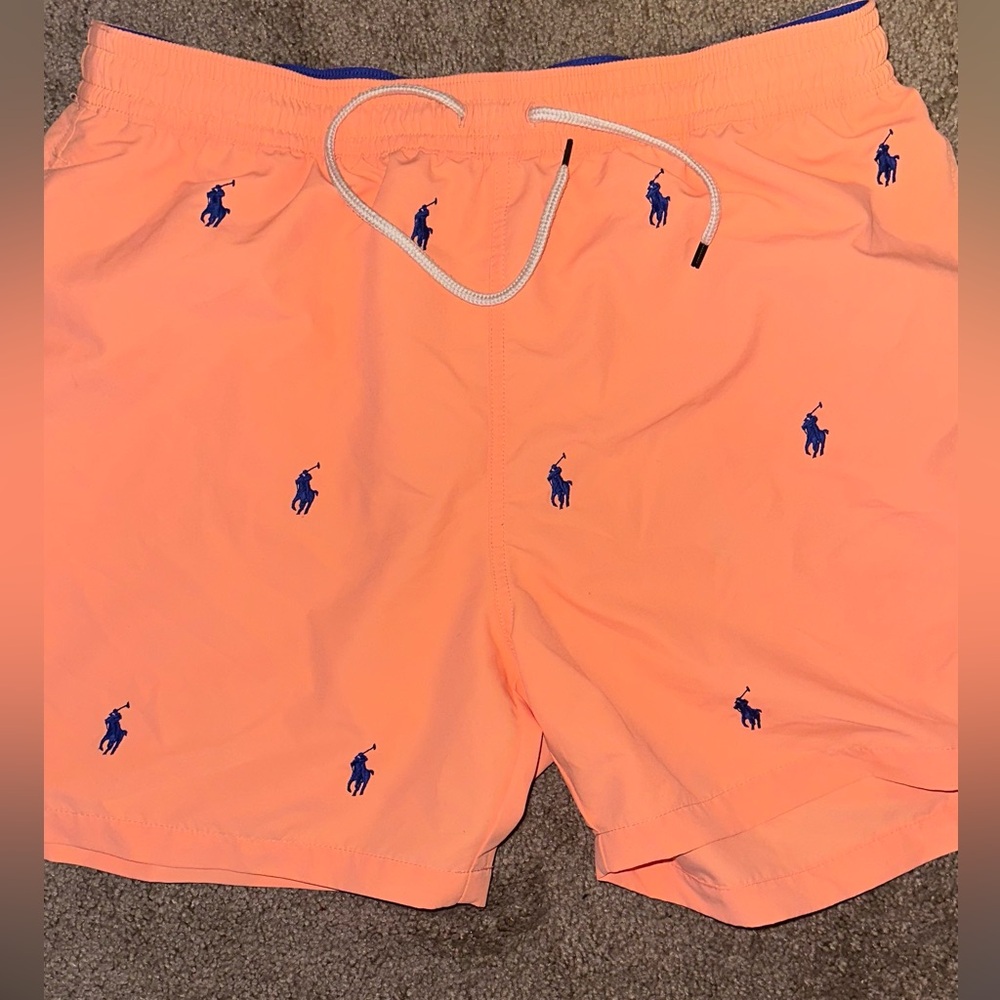 Polo swim trunks